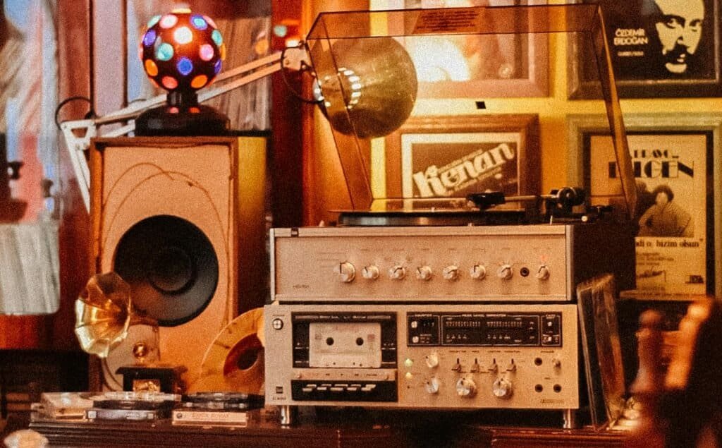 turntable setup